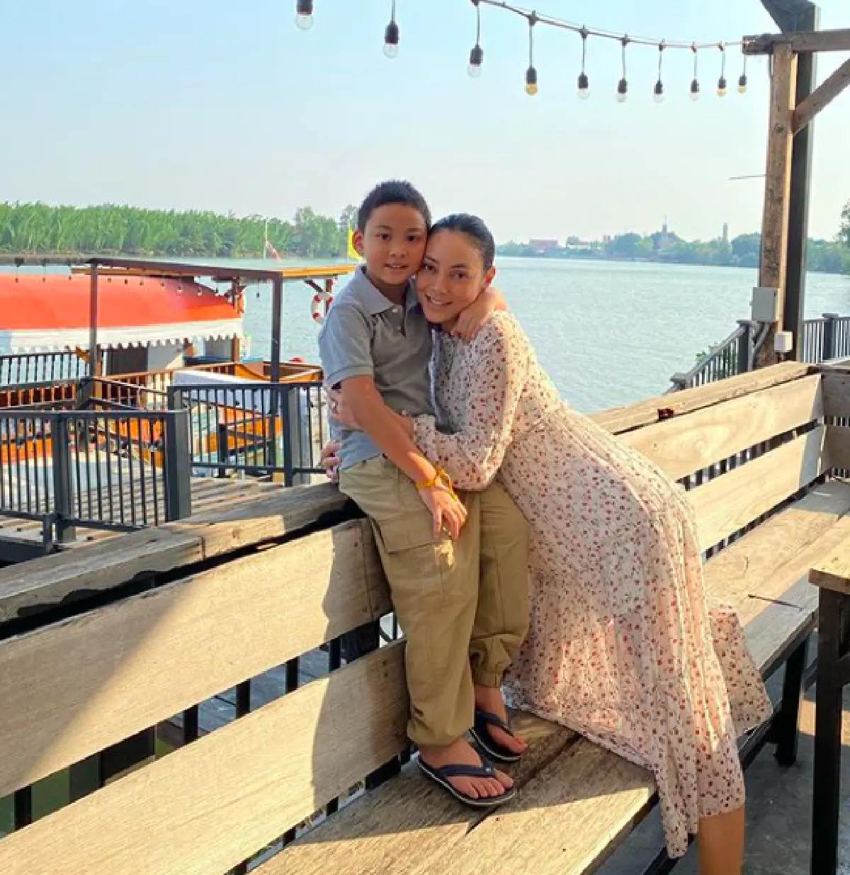 แม่ลูกสายเฮลตี้! “ตั๊ก-น้องข้าวหอม” พากันเข้าครัวทำอาหารเพื่อสุขภาพ