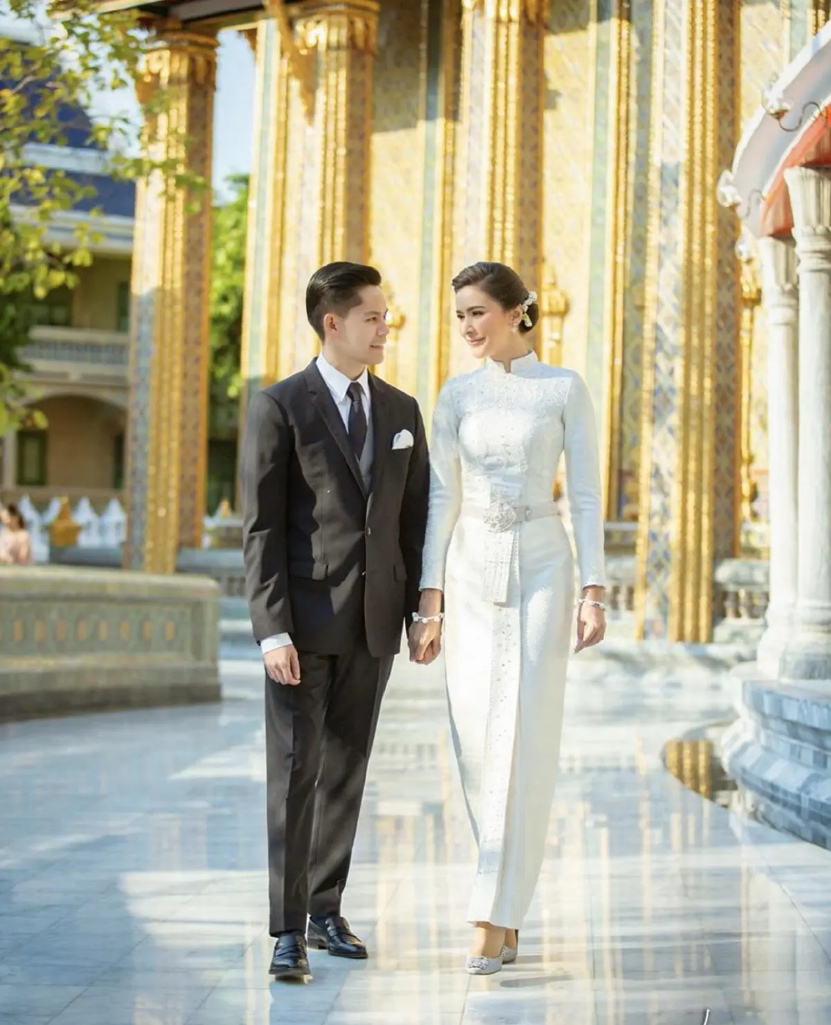 ริต้า-กรณ์ เลื่อนงานฉลองแต่งไม่ได้ จัดตามเดิมเพิ่มมาตรการป้องกันโควิด-19