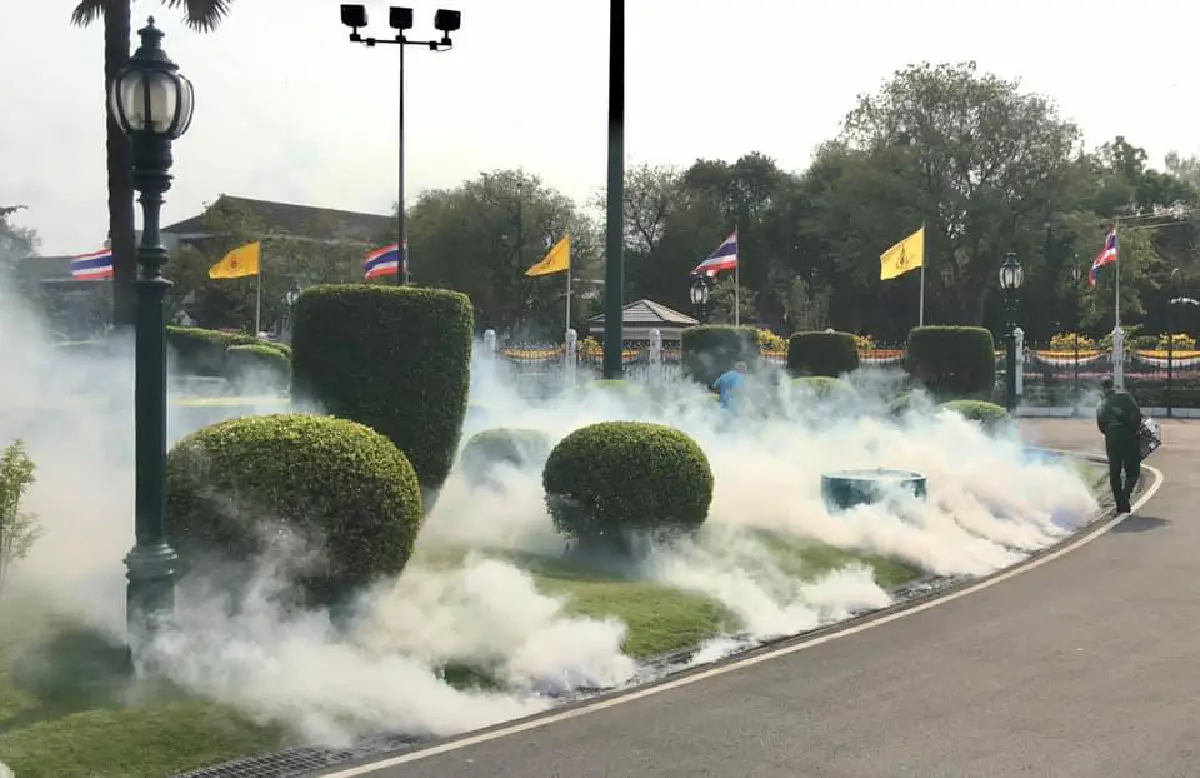 ฆ่าเชื้อทั่วทำเนียบ! เลขาธิการนายกฯคุมเข้มป้องกันโควิด-19