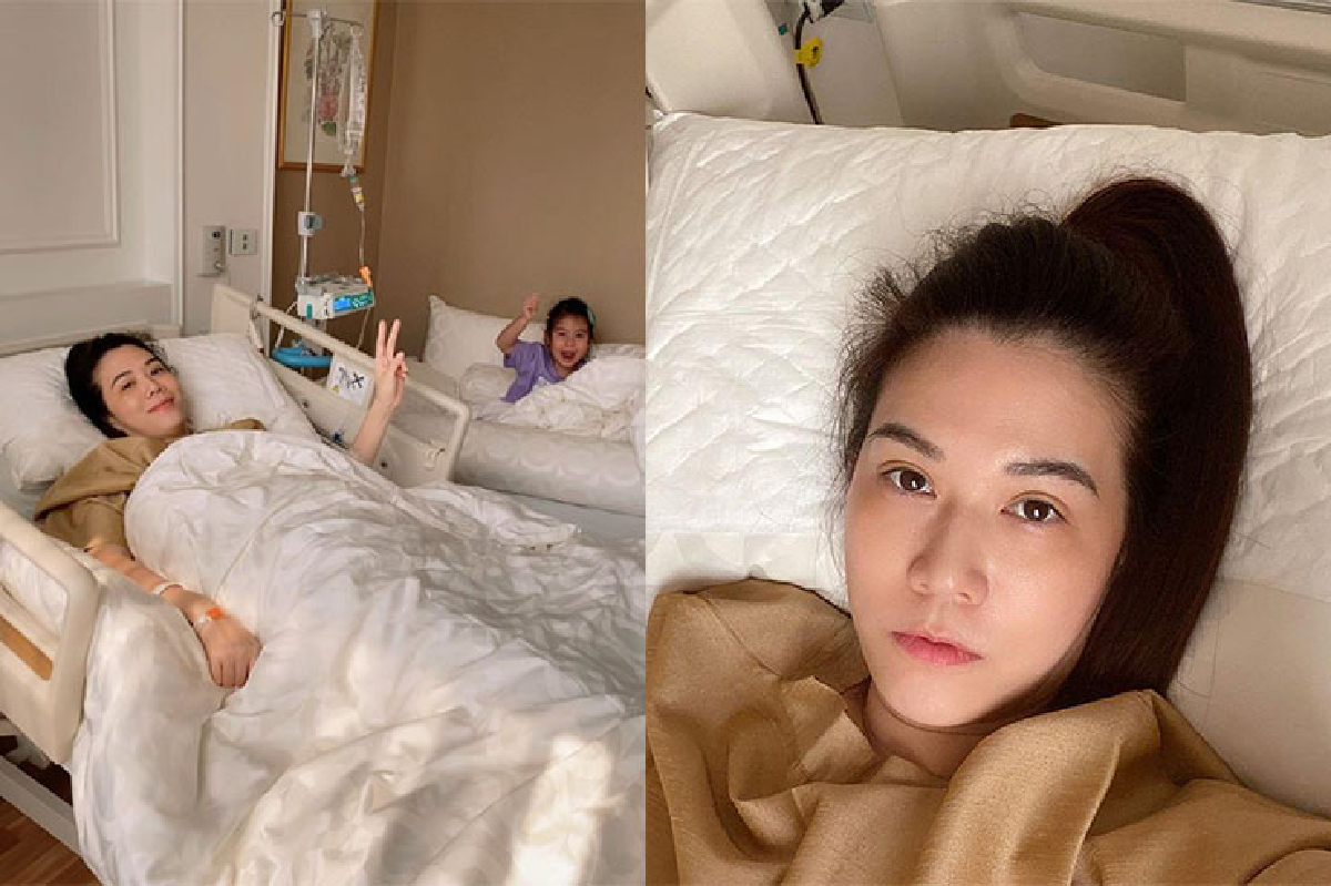 "แม่เมย์" อัปเดตการผ่าตัดซีสต์ที่รังไข่ กำลังใจดี "น้องมายู" เฝ้าไม่ห่าง "แม่เมย์" อัปเดตการผ่าตัดซีสต์ที่รังไข่ กำลังใจดี "น้องมายู" เฝ้าไม่ห่าง