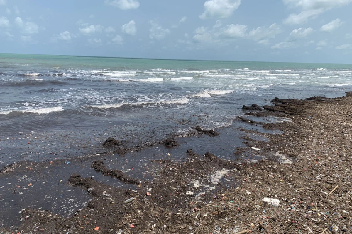 นครศรีฯตื่น!แก้คราบน้ำมันท่วมชายฝั่งทะเลหัวไทร