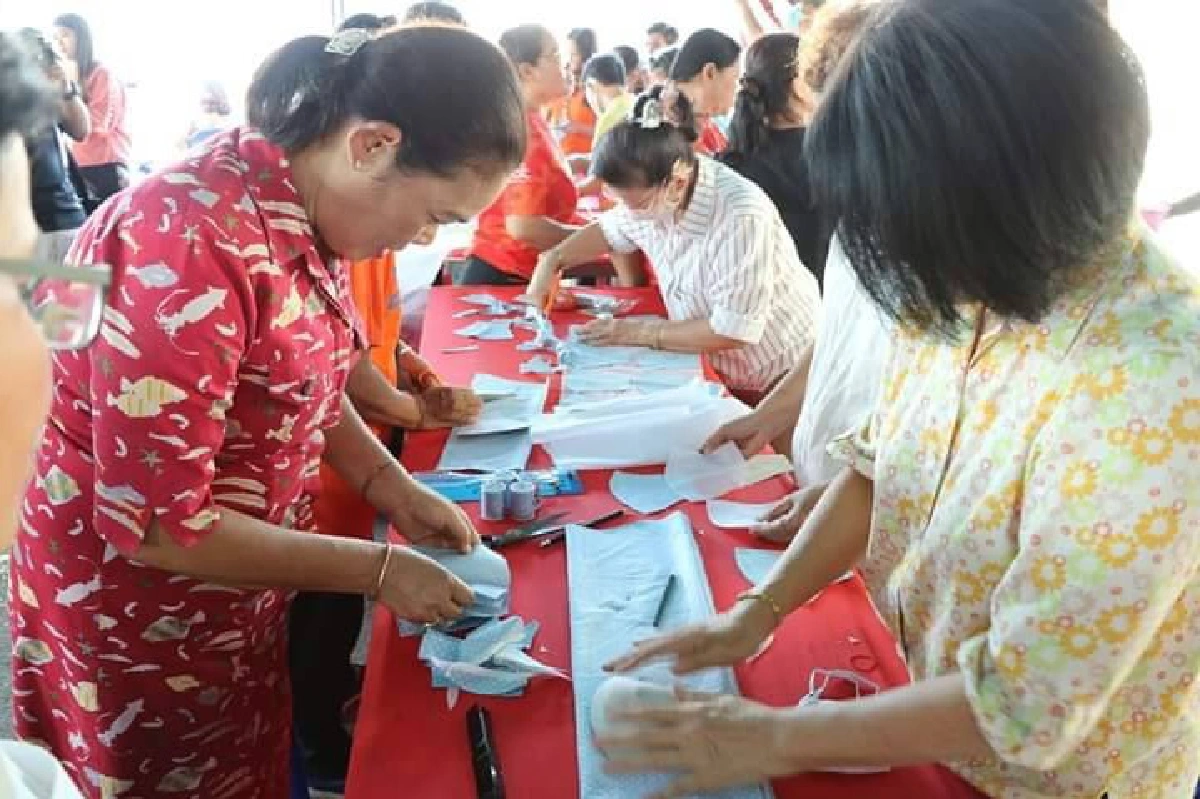 มท.ตั้งเป้าท้องถิ่นผลิตหน้ากากอนามัย50ล้านชิ้นทั่วประเทศสู้โควิด-19