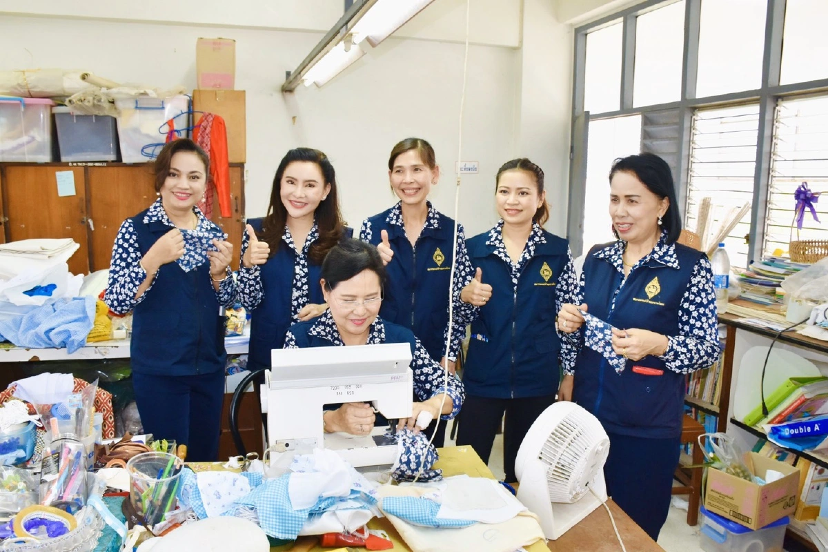 มท.ตั้งเป้าท้องถิ่นผลิตหน้ากากอนามัย50ล้านชิ้นทั่วประเทศสู้โควิด-19