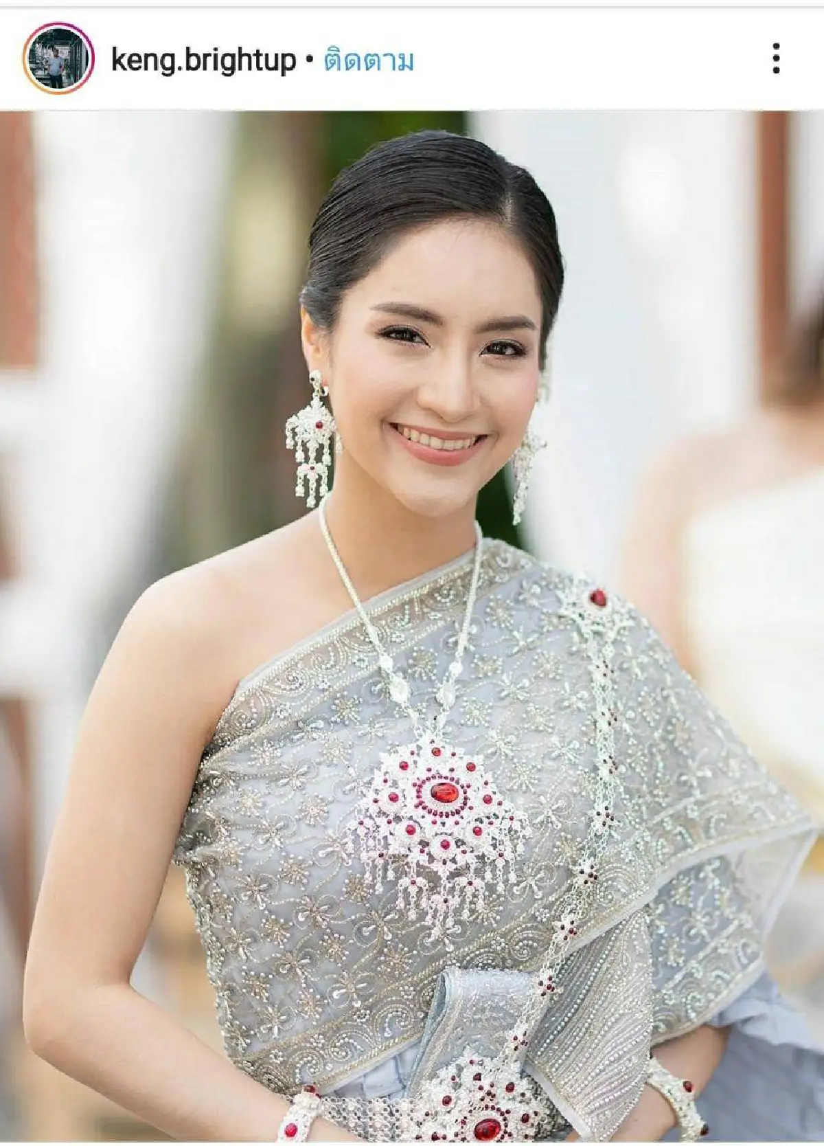 แพร ณัฏฐธิดา อดีตดาราเด็ก ควงแขนแฟนหนุ่มเข้าประตูวิวาห์ชื่นมื่น