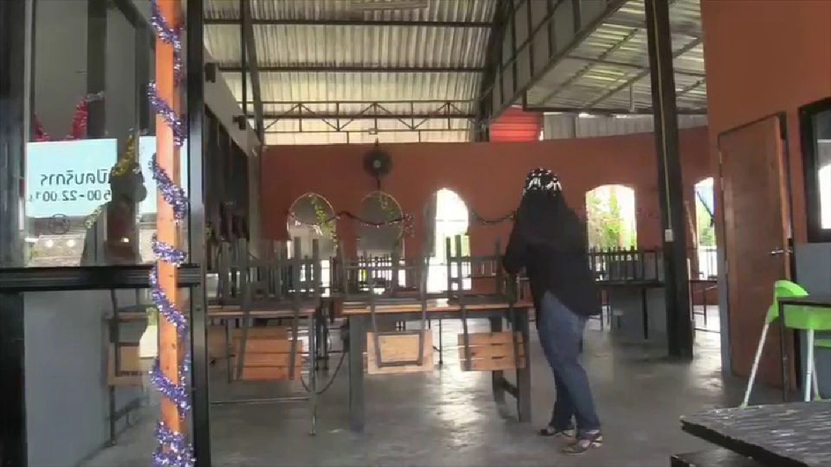 #SAVE ร้านเนื้อกระทะหน้า ม.วลัยลักษณ์ นักศึกษาติดเชื้อโควิด-19ไม่ได้ใช้บริการ