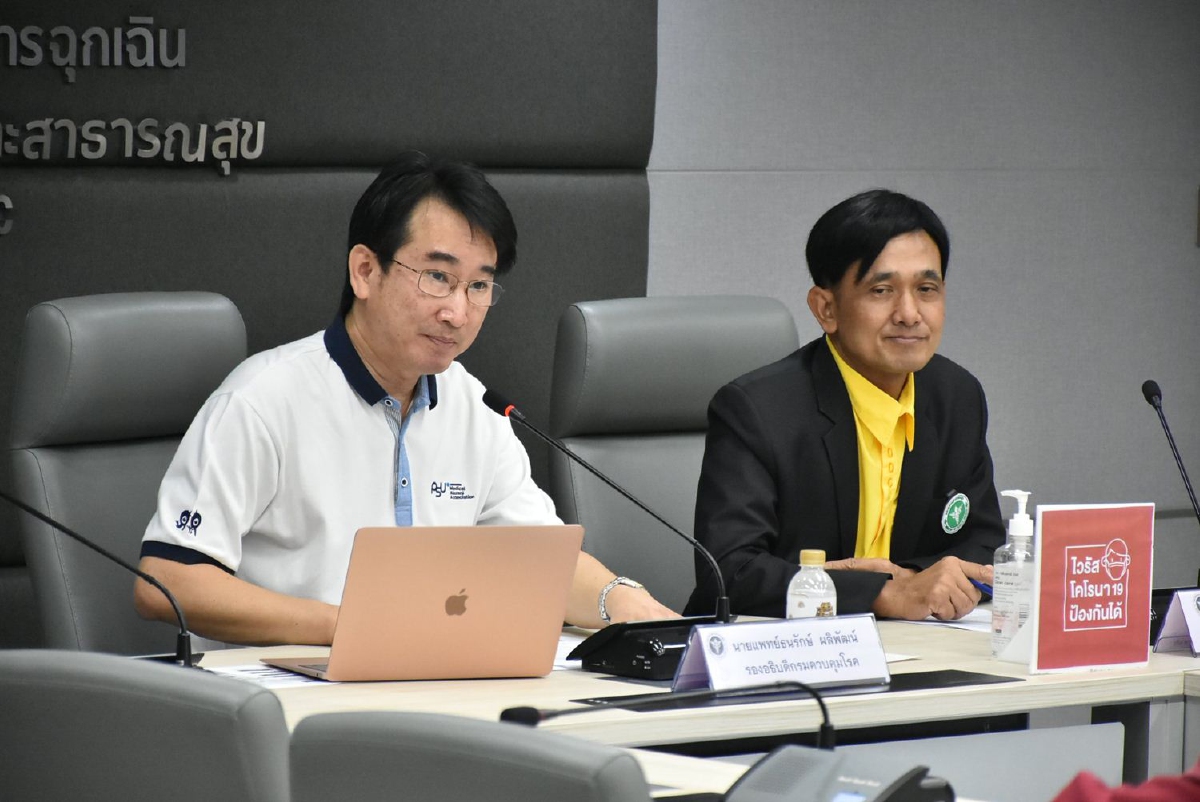 สธ.แถลงไม่พบผู้ติดเชื้อโควิด19เพิ่ม รักษาหายกลับบ้านได้อีก2ราย สธ.แถลงไม่พบผู้ติดเชื้อโควิด19เพิ่ม รักษาหายกลับบ้านได้อีก2ราย