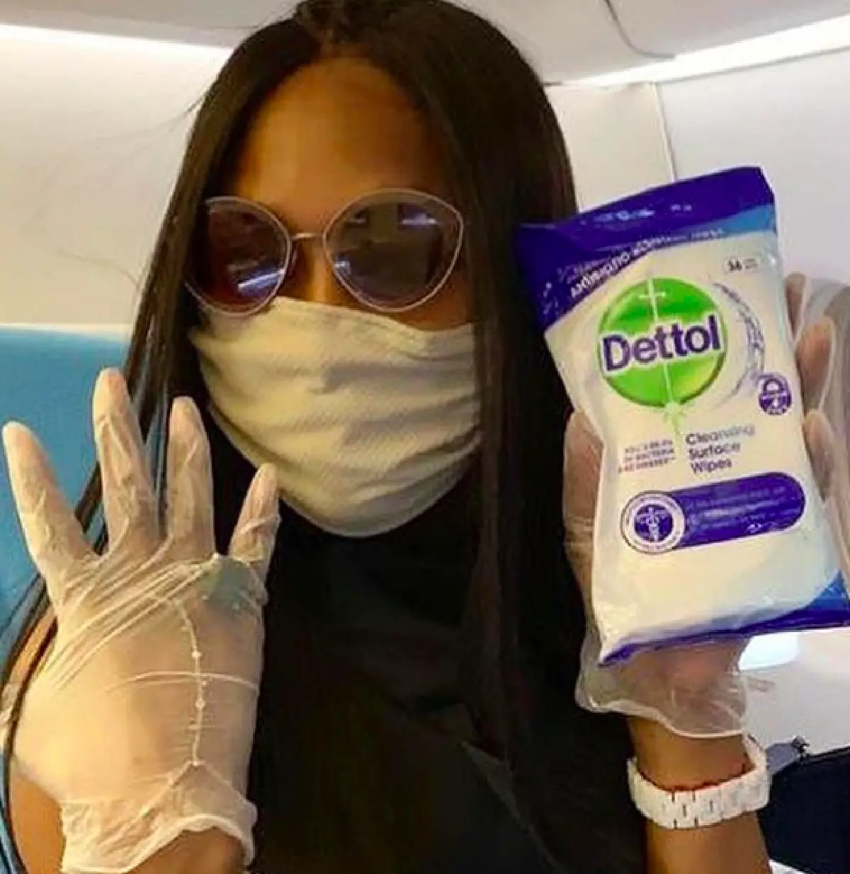 “เนโอมี แคมป์เบลล์” นางแบบระดับโลกวัย 49 กับการแต่งตัวรับมือ COVID-19