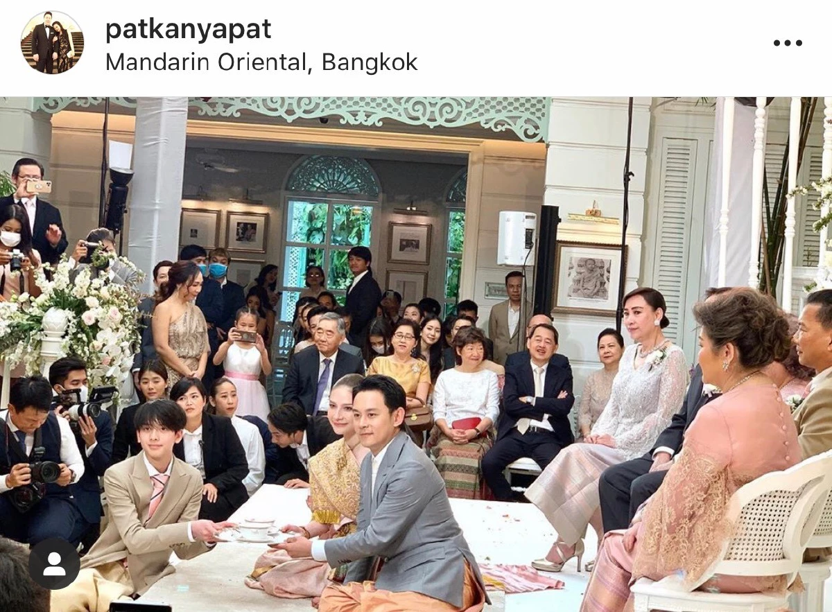 ฟลุค เกริกพล ควง นาตาลี เจียรวนนท์ เข้าประตูวิวาห์หวานชื่น