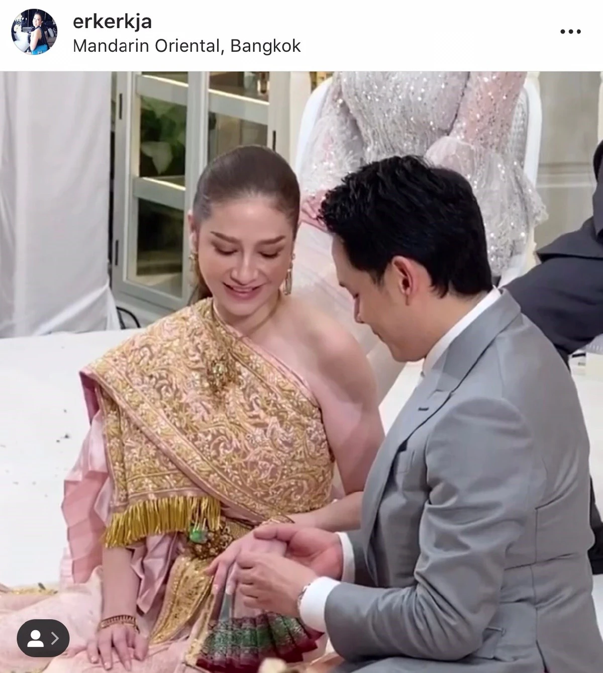 ฟลุค เกริกพล ควง นาตาลี เจียรวนนท์ เข้าประตูวิวาห์หวานชื่น