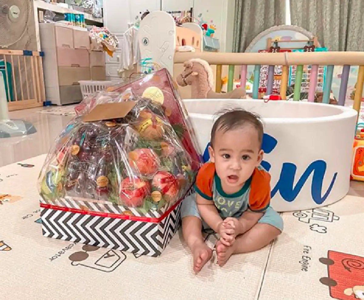   จบปมแขวะ!  "หนูเล็ก" โชว์กระเช้าผลไม้จาก "หนูแหม่ม สุริวิภา" 