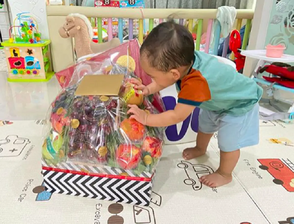   จบปมแขวะ!  "หนูเล็ก" โชว์กระเช้าผลไม้จาก "หนูแหม่ม สุริวิภา" 