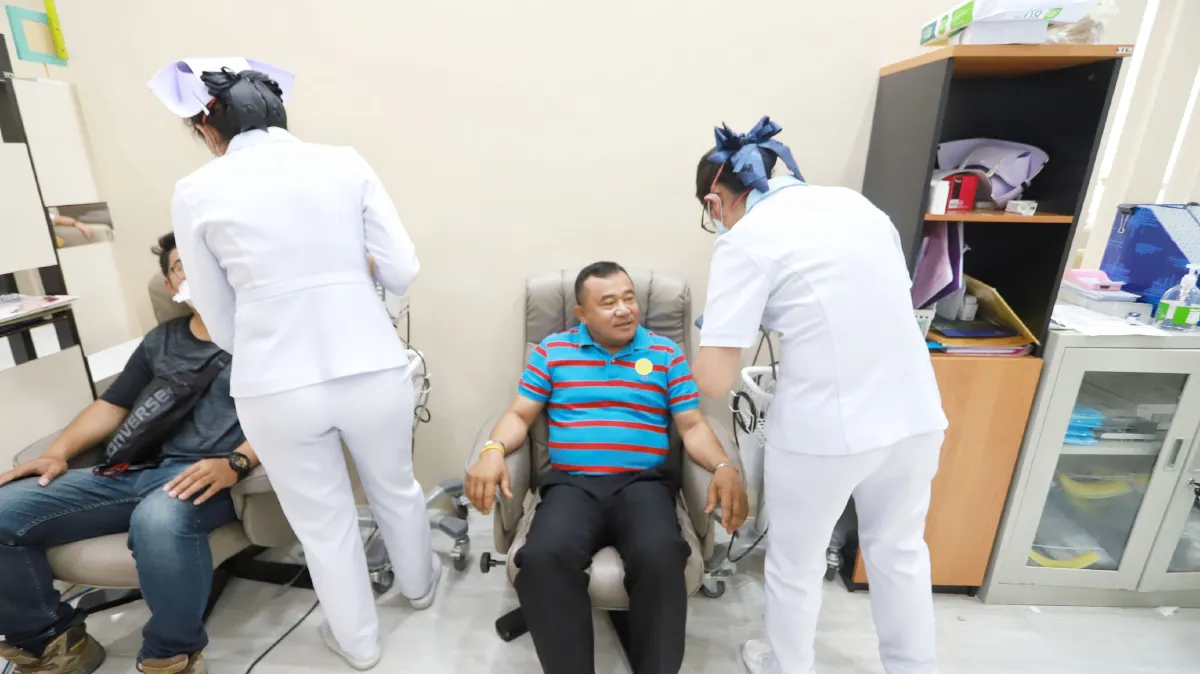 "ลุงชาญ"กลัวติดโควิด-19 เหมือนนายกอบจ.แปดริ้วโร่ตรวจหาเชื้อ