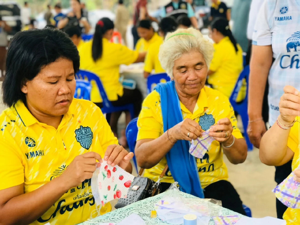 อปท.เร่งผลิตหน้ากากอนามัยชนิดผ้าแจกประชาชนแล้วกว่า 5 ล้านชิ้น