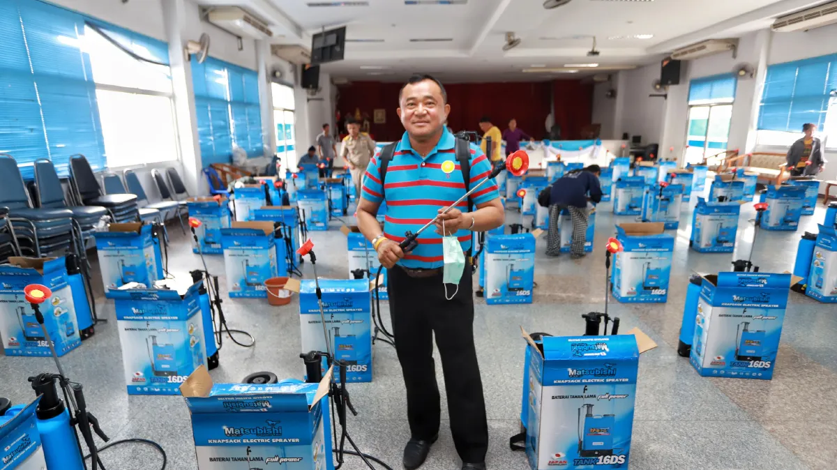 "ลุงชาญ"กลัวติดโควิด-19 เหมือนนายกอบจ.แปดริ้วโร่ตรวจหาเชื้อ