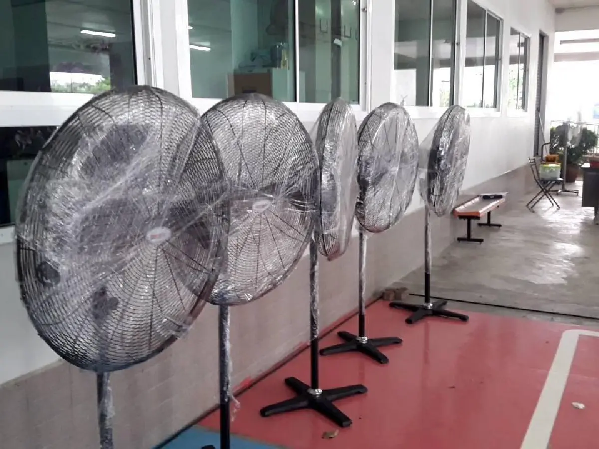 แมทธิว-ลิเดีย บริจาคพัดลมให้กรมควบคุมโรค หลังคนที่ไปรอตรวจโควิด-19 เยอะมาก