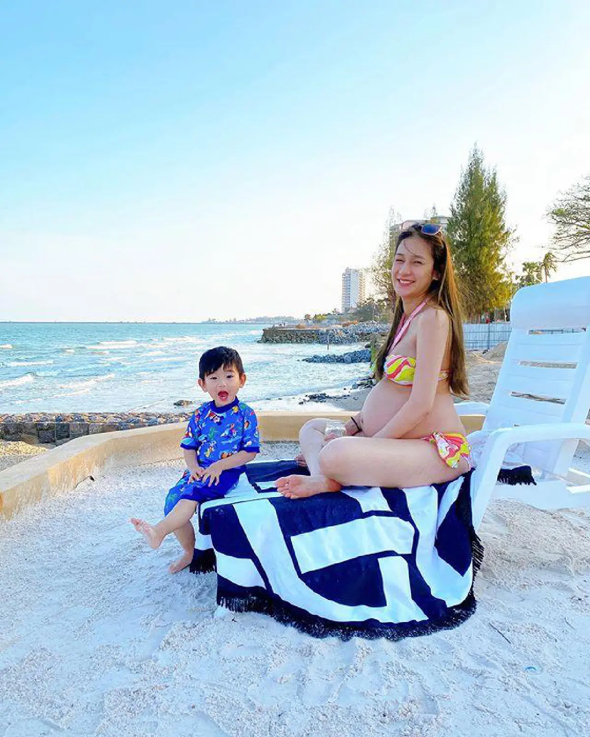 เนย โชติกา เผยชื่อลูกสาวความหมายดี ทำเอาพี่ชาย น้องอคิณ ตื่นเต้นหนักมาก