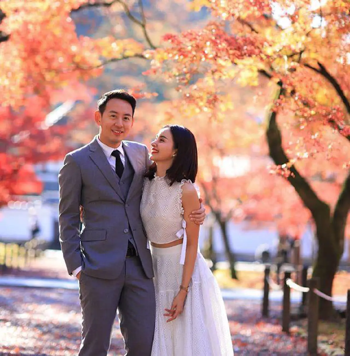 ไม่เลื่อนงานแต่ง! “น้ำฝน-อาร์ม" เผยภาพพรีเวดดิ้งสุดหวาน