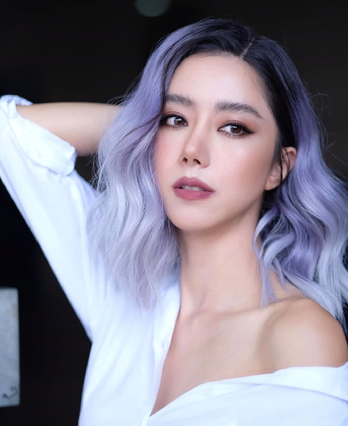 ความสวยต้องอดทน! ไอซ์ อภิษฎา อวดลุคใหม่ผมสีม่วงสวยเปรี้ยวขึ้นเป็นกอง (คลิป)