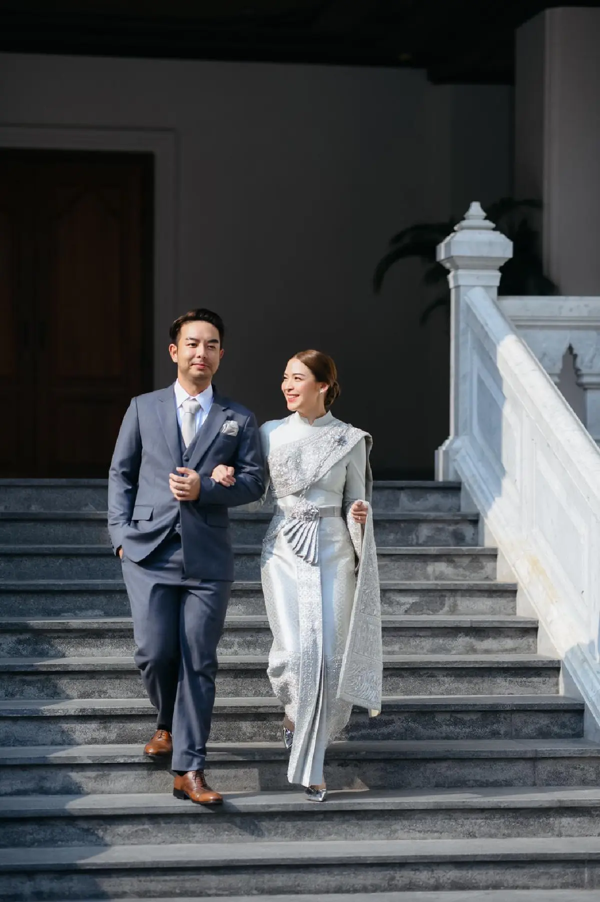 “น้ำหวาน-กวาง" เข้าพิธีสงฆ์รับพรมงคลชีวิตคู่! ตัดใจเลื่อนงานแต่งไม่มีกำหนด