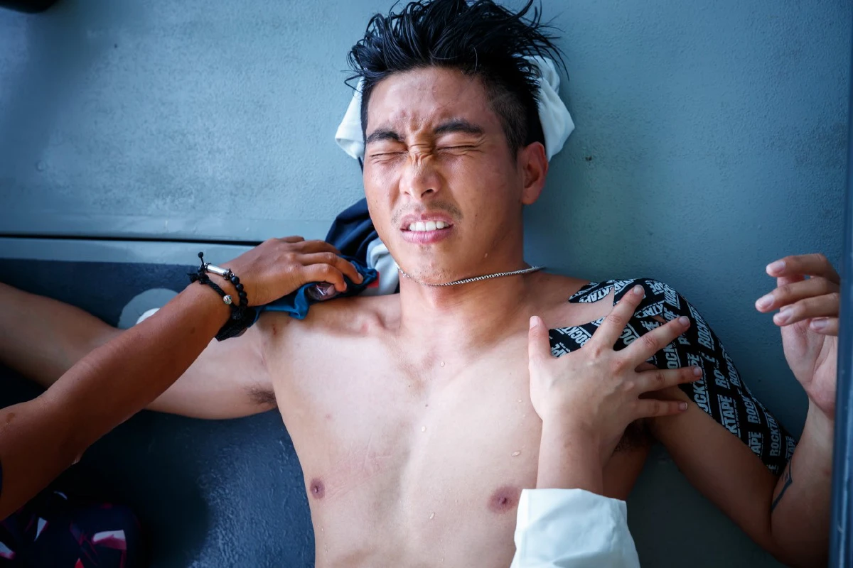 "โตโน่"เจ็บหัวไหล่-หลังหลังว่ายน้ำวันที่4