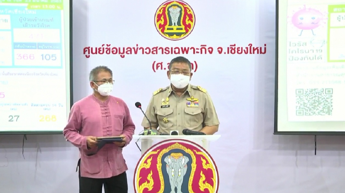 เชียงใหม่พบผู้ติดเชื้อโควิด-19 อีก 1 รายเป็นลูกสาวผู้ติดเชื้อรายที่กลับจากอังกฤษ เชียงใหม่พบผู้ติดเชื้อโควิด-19 อีก 1 รายเป็นลูกสาวผู้ติดเชื้อรายที่กลับจากอังกฤษ