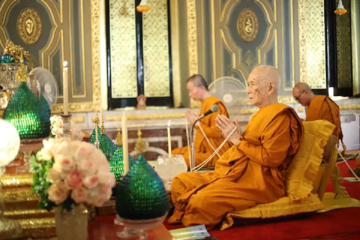 "สมเด็จพระสังฆราช" ทรงเป็นประธานสวดมนต์เพื่อเป็นขวัญ-กำลังใจแก่ประเทศ