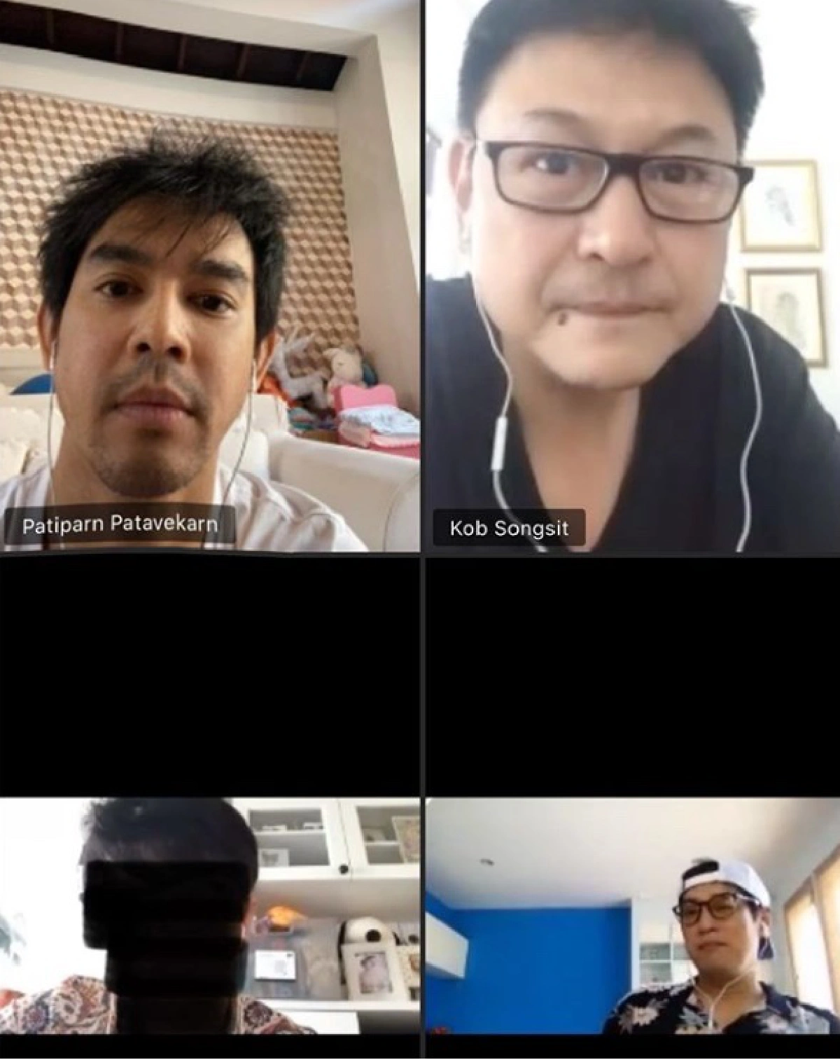  3 หนุ่ม 3 มุม “กบ-แท่ง-มอส” วิดีโอคอลหากัน เพราะ COVID-19