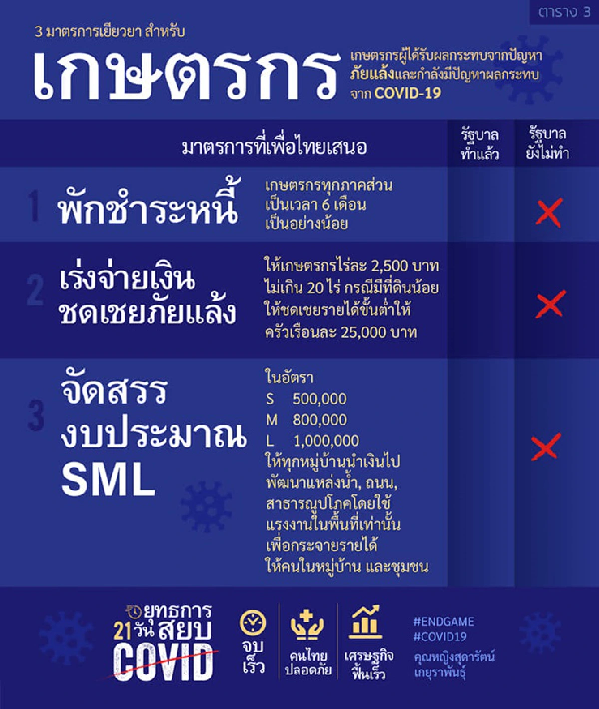 "สุดารัตน์" ขอบคุณรัฐบาลออกมาตรการเยียวยาตามข้อเสนอเพื่อไทย