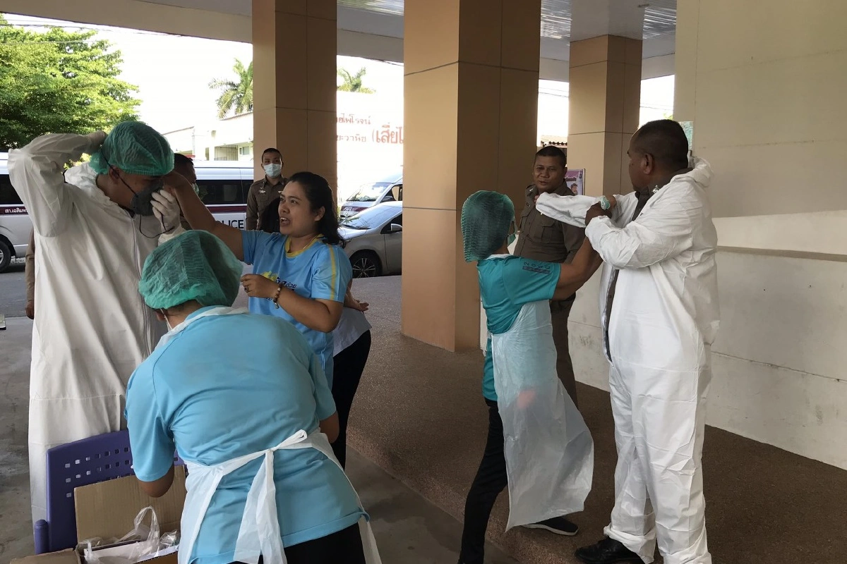 บุรีรัมย์พบผู้ติดโควิด-19เพิ่ม4รายสั่งปิด3หมู่บ้านห้ามเข้าออกกักตัวดูอาการ