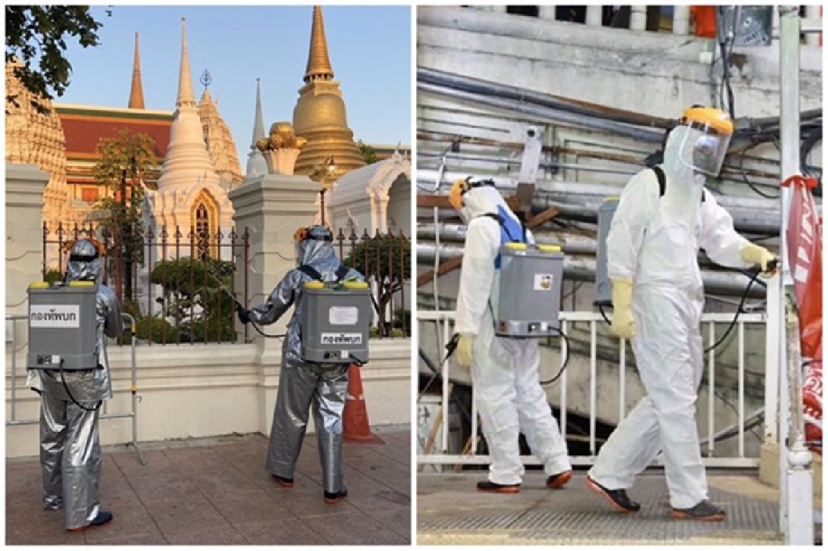 ดุสิตโพล ชี้ ประชาชนพอใจ ทบ. ปฏิบัติการล้างสิ่งปนเปื้อนสกัดเชื้อโควิด ดุสิตโพล ชี้ ประชาชนพอใจ ทบ. ปฏิบัติการล้างสิ่งปนเปื้อนสกัดเชื้อโควิด