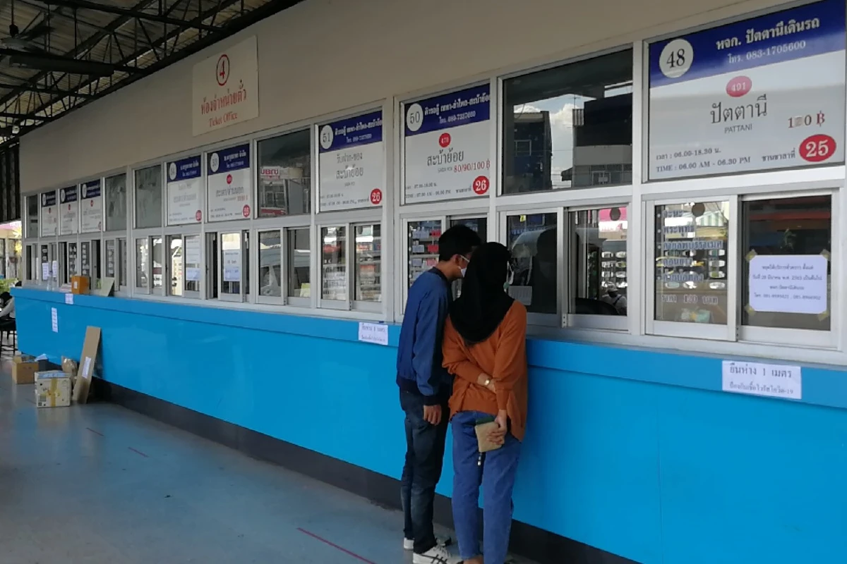 รถตู้โดยสารหาดใหญ่หยุดวิ่งชั่วคราว3เส้นทางเลี่ยงโควิด-19