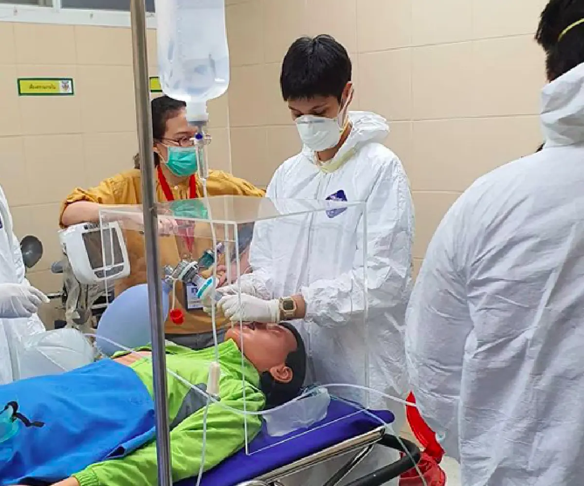 "หมอเจี๊ยบ" ลุยรักษาผู้ป่วยโควิด-19 รายแรก ยอมรับว่า "กลัว"