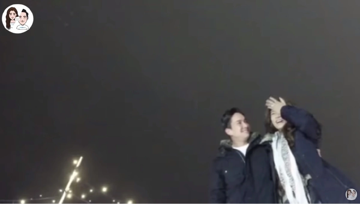 หลุยส์ สก๊อตต์ เผยโมเมนต์คุกเข่าขอ นุ่น รมิดา แต่งงานหวานฉ่ำกลางหิมะ 