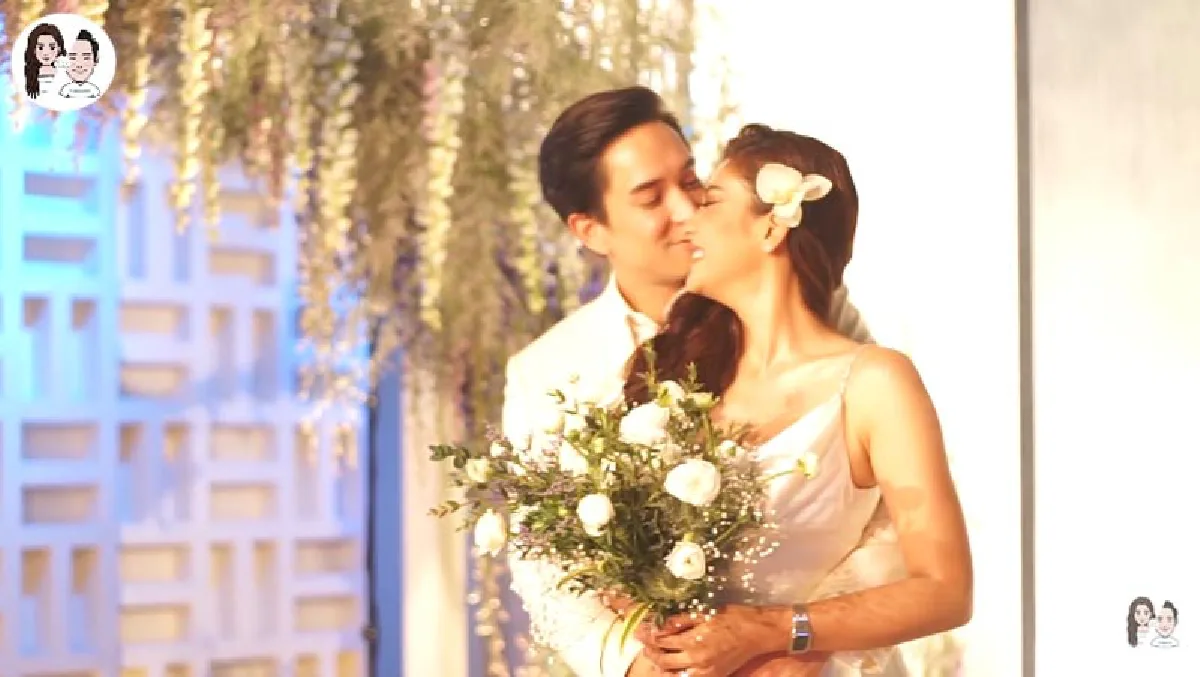 หลุยส์ สก๊อตต์ เผยโมเมนต์คุกเข่าขอ นุ่น รมิดา แต่งงานหวานฉ่ำกลางหิมะ 