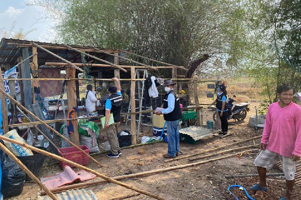 พายุถล่มสระแก้วบ้านพัง17หลัง 6หมู่บ้านที่อ.วัฒนานคร