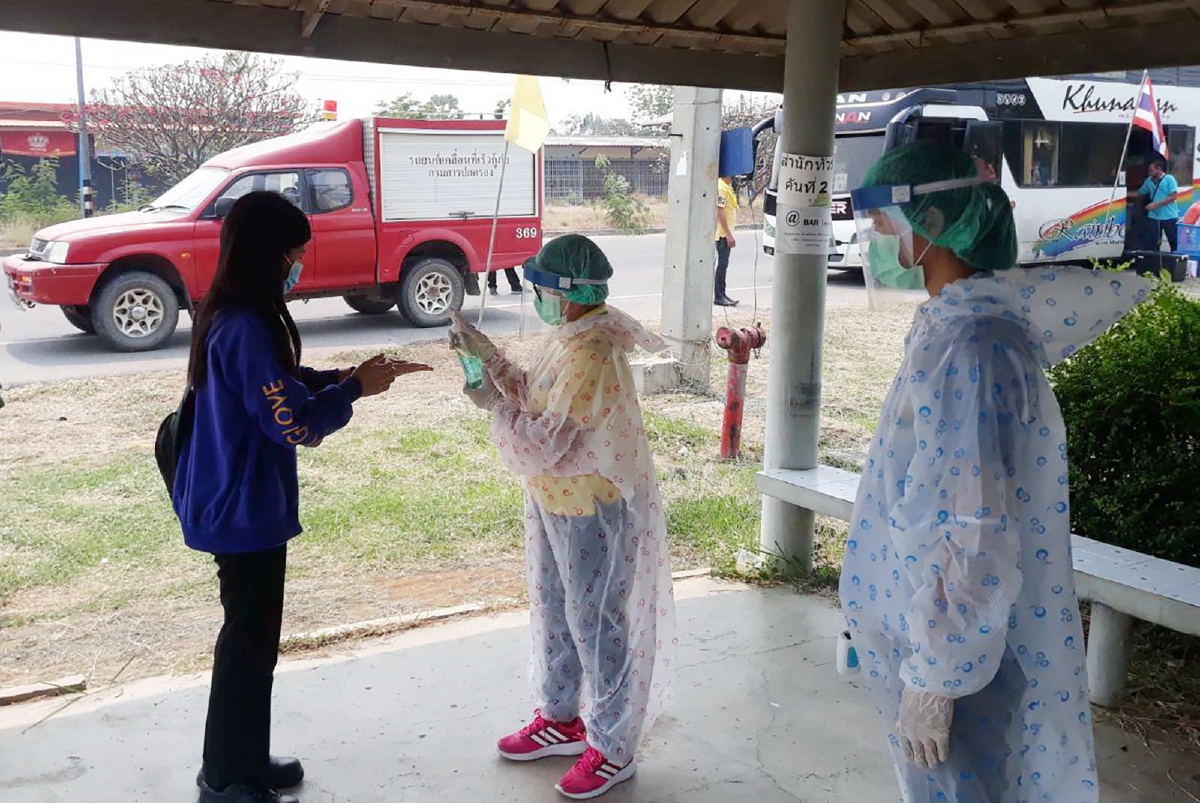 พิจิตรยังไม่พบผู้ติดโควิด-19 กักนักศึกษา64 คน กลับจากฝึกงานชลบุรี