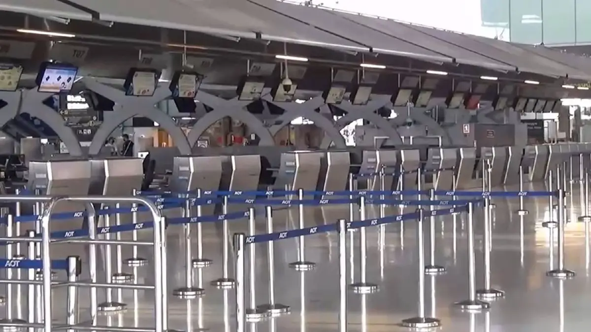สุวรรณภูมิเงียบ หลังประกาศห้ามอากาศยานเข้าประเทศ