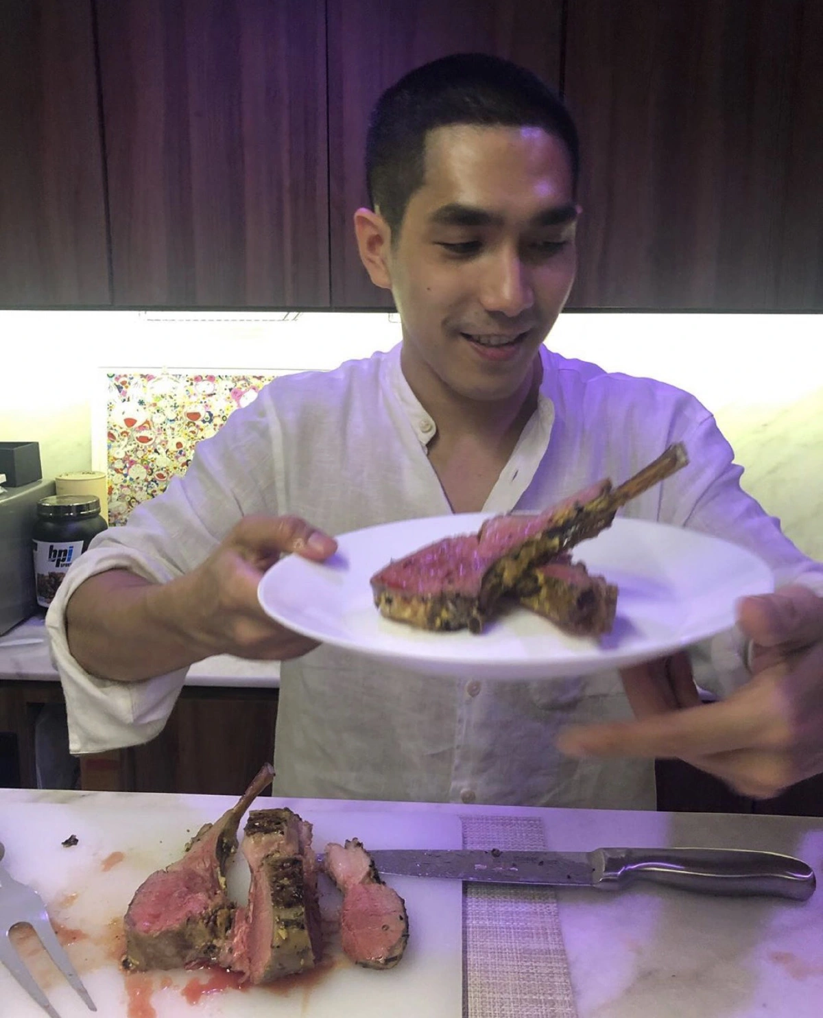 ปราง ยิ้มไม่หุบ! โต้ง ทูพี ลงมือทำอาหารฉลองวันเกิดปีนี้ที่บ้านสองต่อสอง (คลิป)