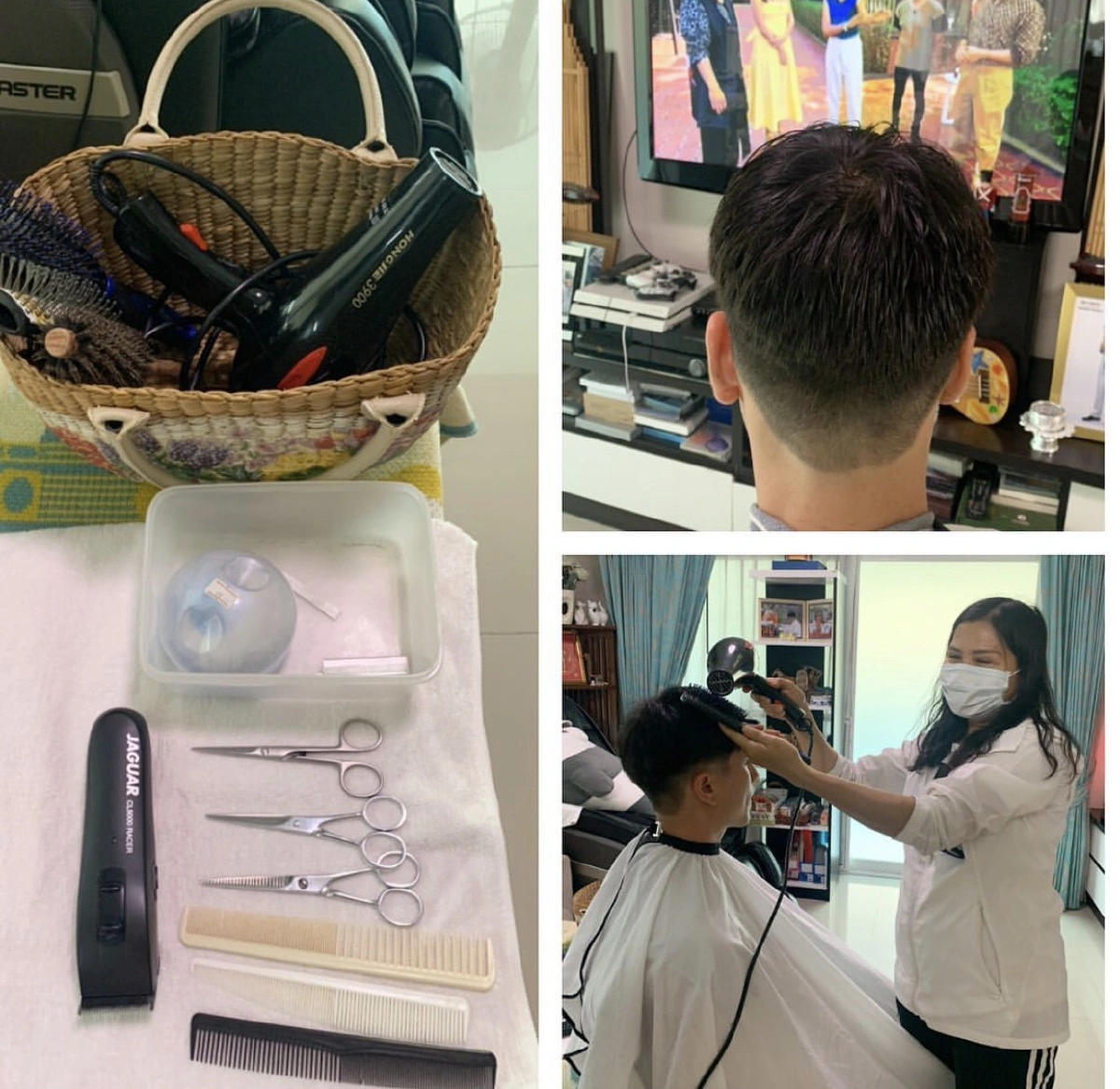 แม่แก้ว ลงมือตัดผมให้ ณเดชน์ หล่อใสเหมือนเป็นละอ่อนอีกครั้ง (คลิป)