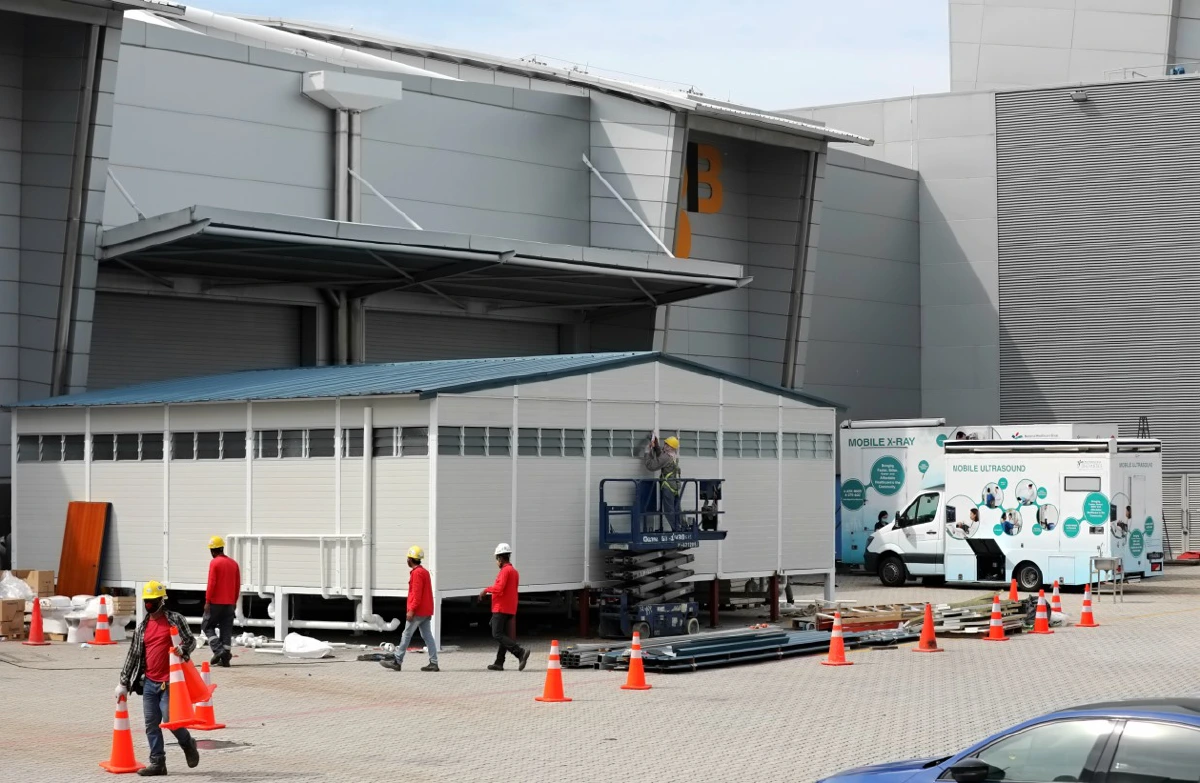 สิงคโปร์เปลี่ยนศูนย์ประชุมเป็นโรงพยาบาลสนาม รองรับป่วยโควิดไม่รุนแรง