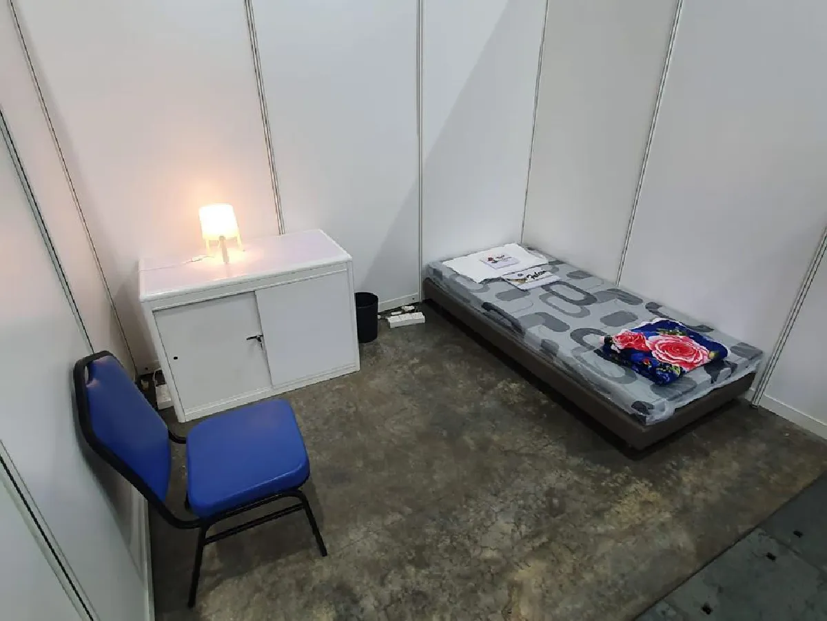 สิงคโปร์เปลี่ยนศูนย์ประชุมเป็นโรงพยาบาลสนาม รองรับป่วยโควิดไม่รุนแรง