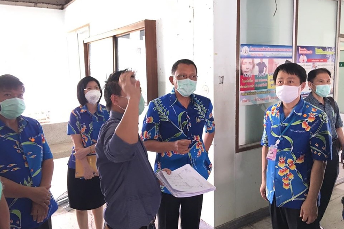 อยุธยาปรับปรุงอาคารเก่า ร.พ.สมเด็จพระสังฆราช รองรับผู้ป่วยโควิด อยุธยาปรับปรุงอาคารเก่า ร.พ.สมเด็จพระสังฆราช รองรับผู้ป่วยโควิด