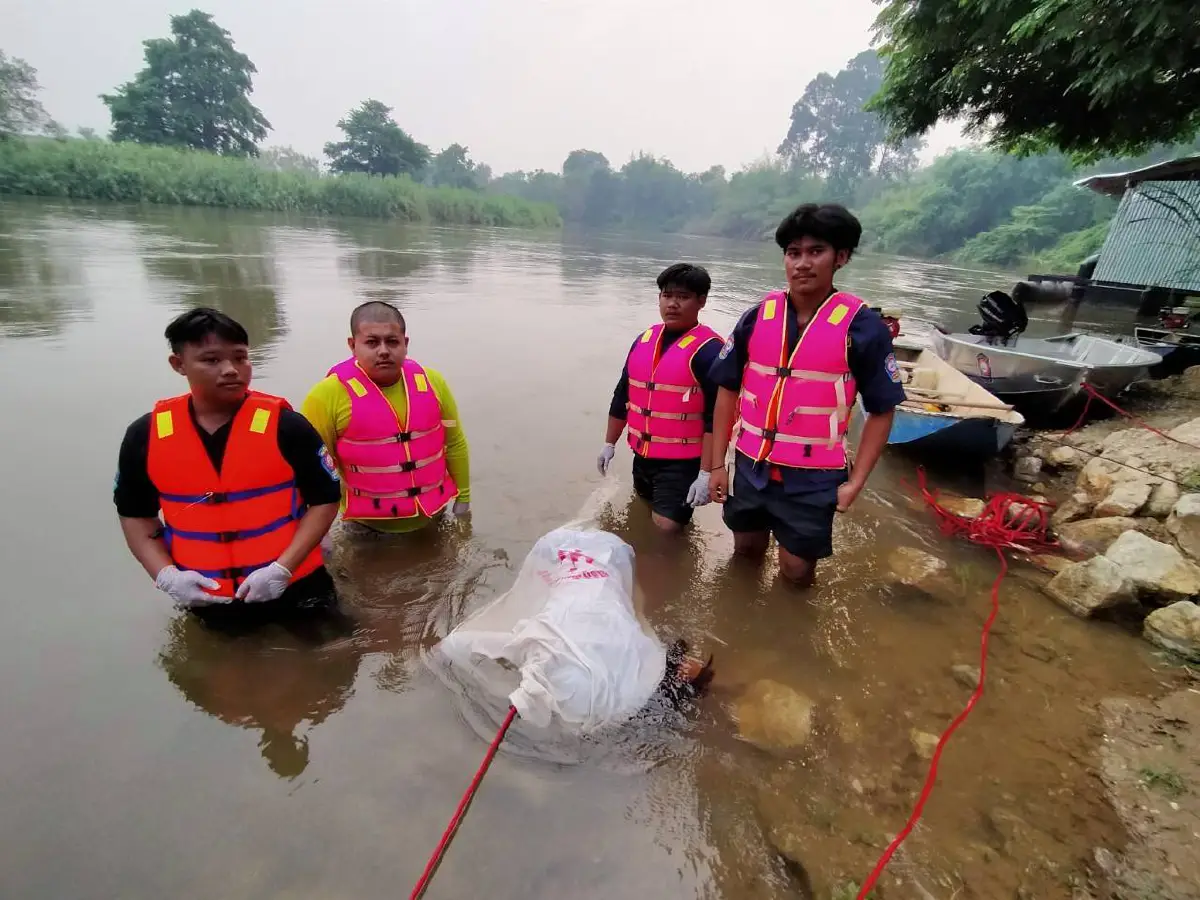 พบศพนร.หญิงวัย 15 ถูกน้ำวนในแม่น้ำแควน้อยพัดร่างหายไป 2 วัน