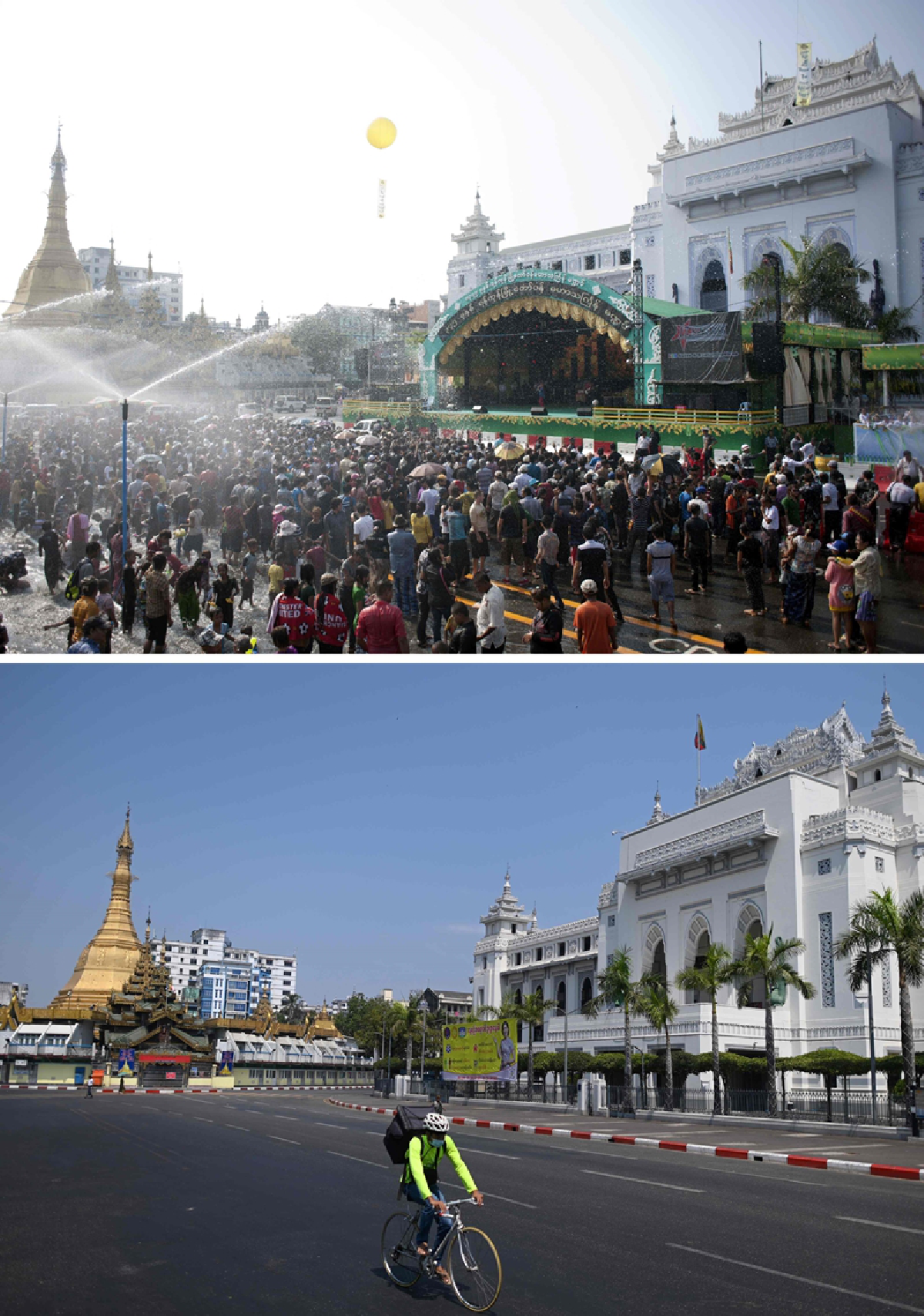 วันที่ไร้การสาดน้ำ สงกรานต์ที่เงียบเหงาที่สุดในประวัติศาสตร์ 