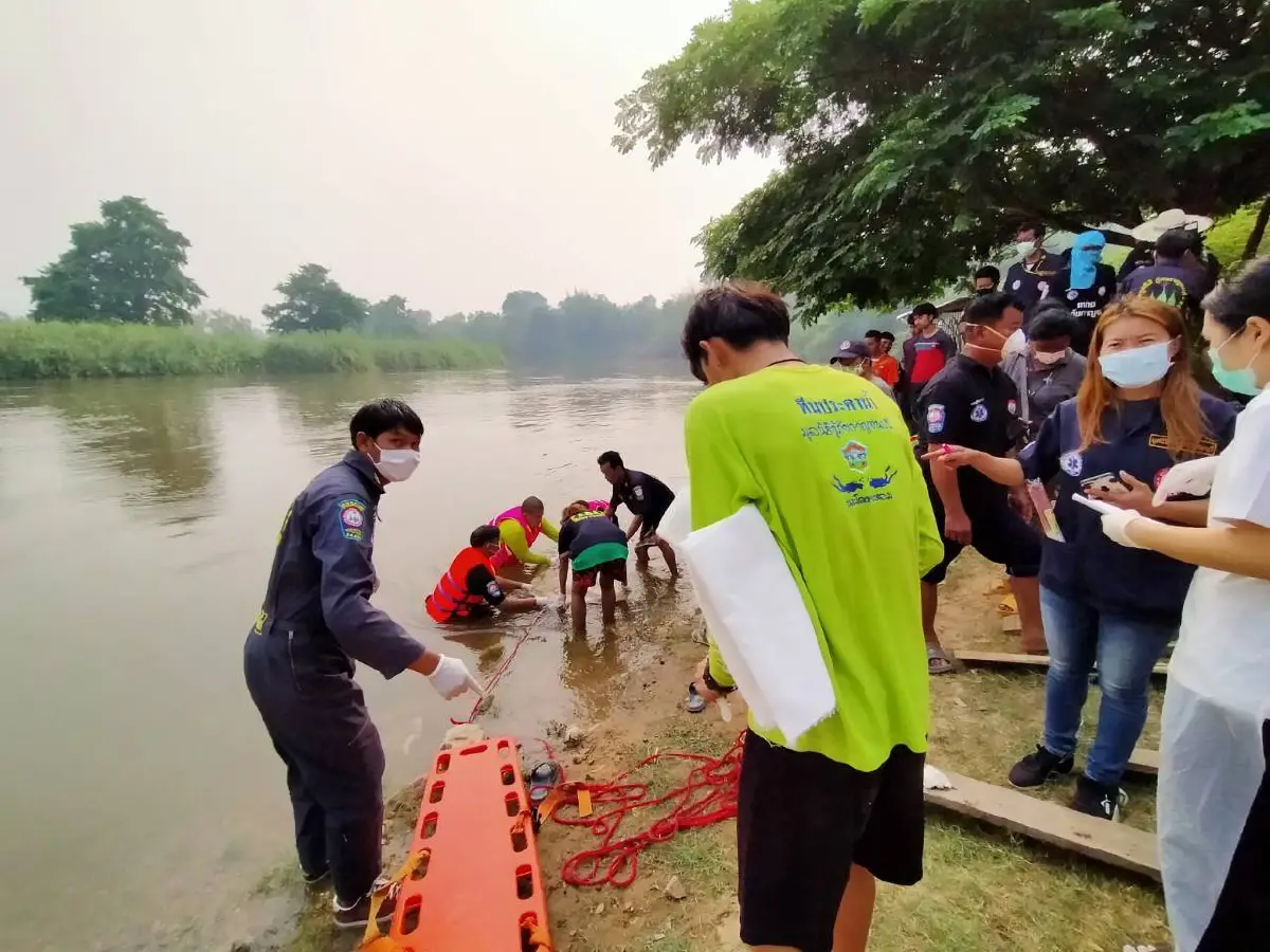 พบศพนร.หญิงวัย 15 ถูกน้ำวนในแม่น้ำแควน้อยพัดร่างหายไป 2 วัน