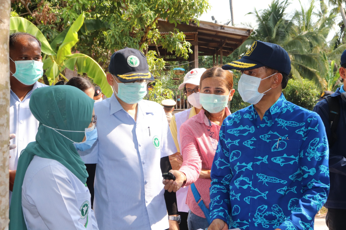 กอ.รมน.เร่งสแกนพื้นที่เกาะยาวใหญ่สกัดเชื้อโควิด-19