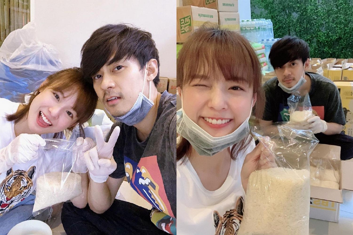 แดน-แพทตี้ แพ็คข้าวสารอาหารแห้ง ช่วยคนเดือดร้อนจากโควิด-19 แดน-แพทตี้ แพ็คข้าวสารอาหารแห้ง ช่วยคนเดือดร้อนจากโควิด-19