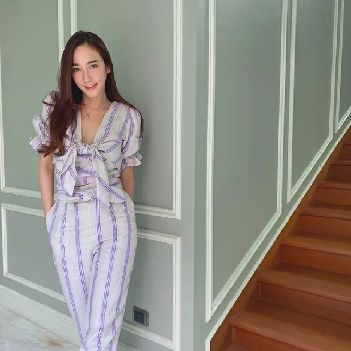  “อั้ม พัชราภา” แฮปปี้! เมื่อเจอคนส่งอาหารเดลิเวอรี่คนนี้หน้าคุ้นๆ 