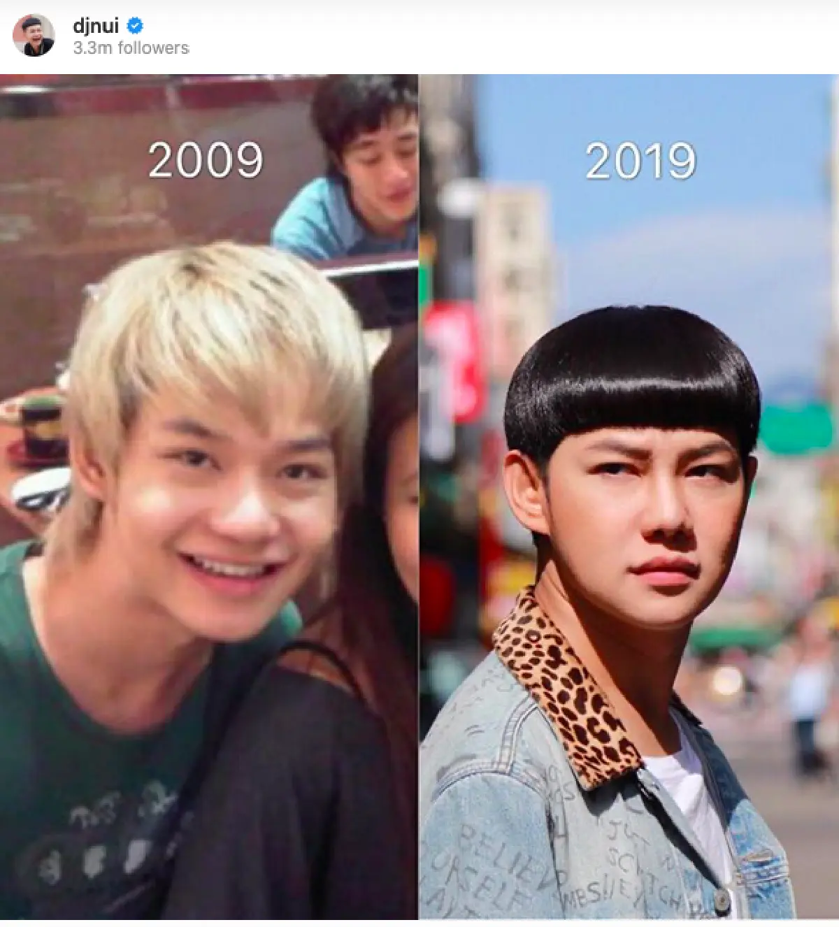  ตามติดแฮชแท็ค #10yearchallenge ของเหล่าคนบันเทิงที่ขุดรูปเก่ามาโชว์
