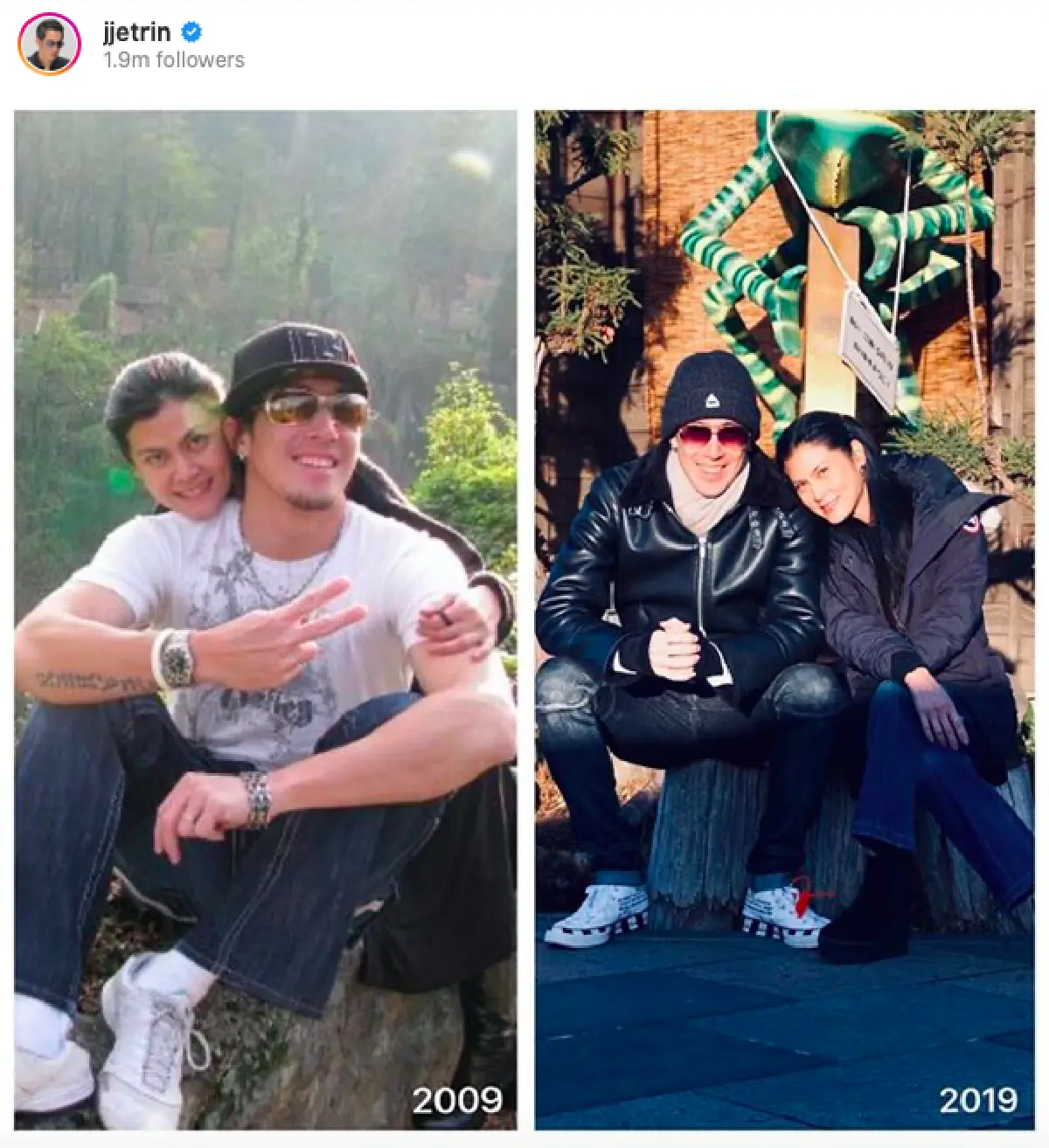  ตามติดแฮชแท็ค #10yearchallenge ของเหล่าคนบันเทิงที่ขุดรูปเก่ามาโชว์